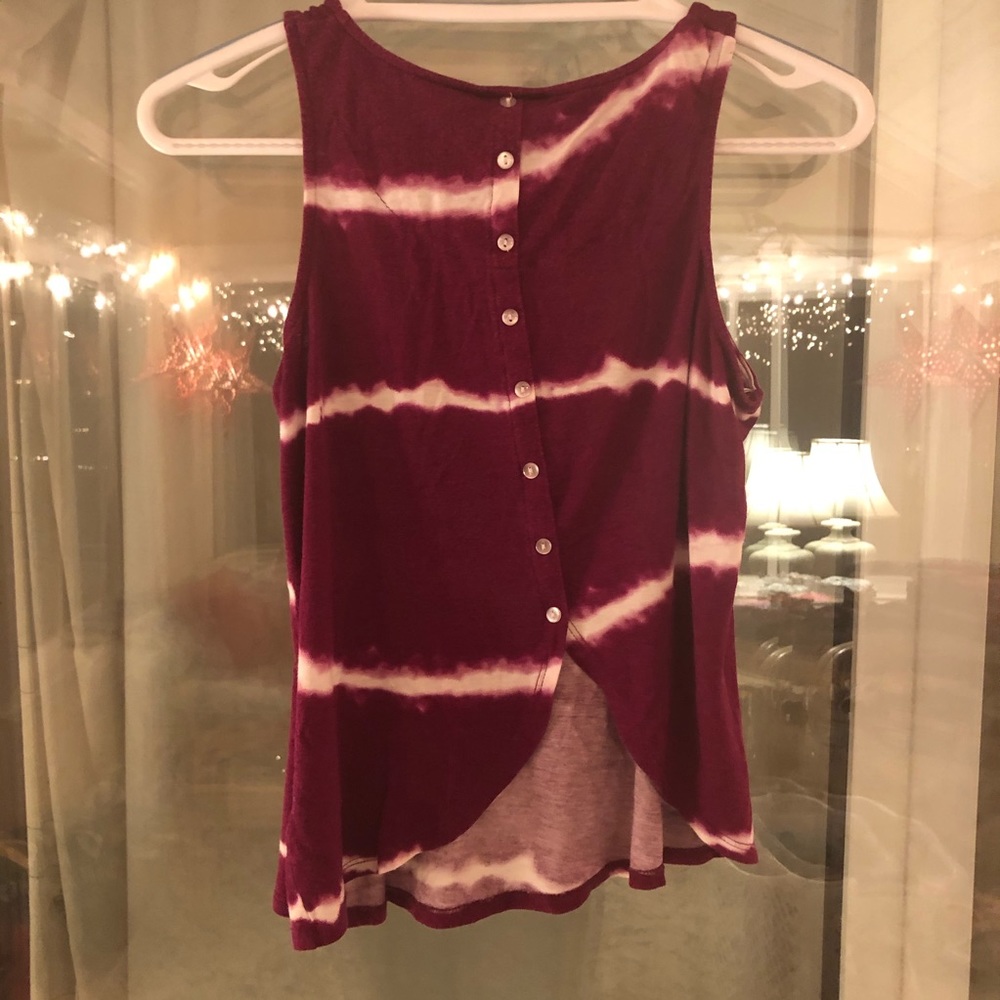 Pink Republic boho tie dye tank top - Picture 3 of 4